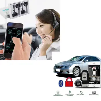 

Bluetooth Smartphone Remote Start For Car +tire Pressure Monitoring System Keyless Entry Central Locking With Remote Control