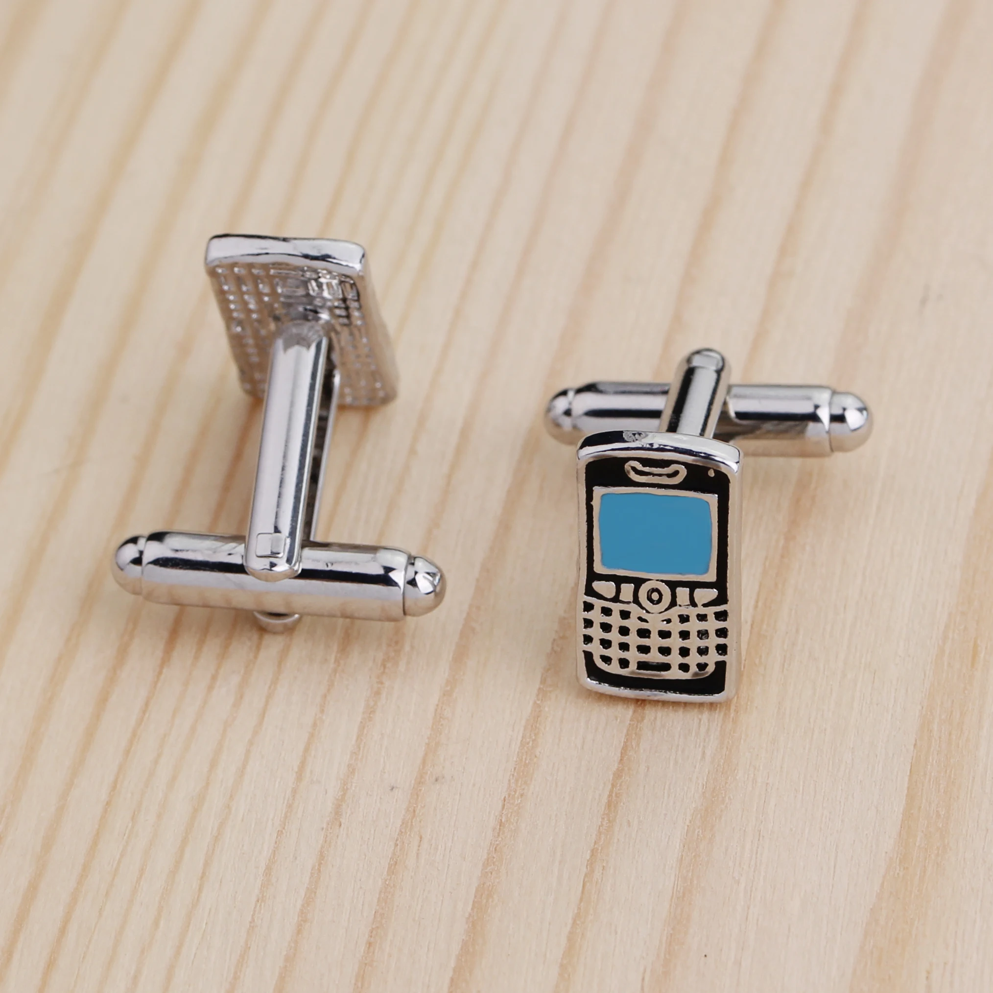 Men's Novelty Mobile Design Cufflinks - Stylish Accessories for Suits & Tuxedos – Unique Gift for Anniversaries & Father's Day