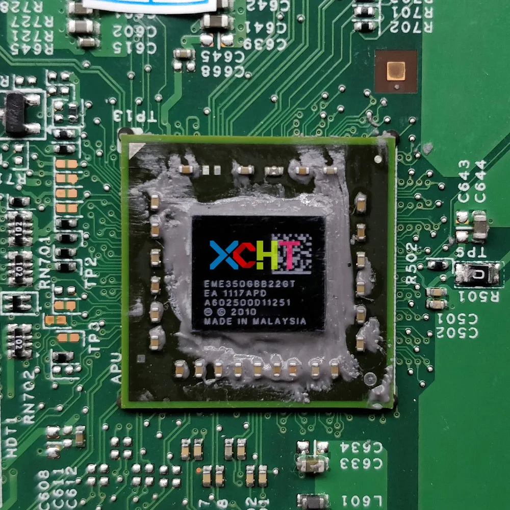 Placa-mãe para Computador Portátil Lenovo B575 B575e 48.4pn01. 021 w E350 Cpu Usada 48.4pn01. 011 48.4pn01. Placa-mãe para notebook - Imagem 4