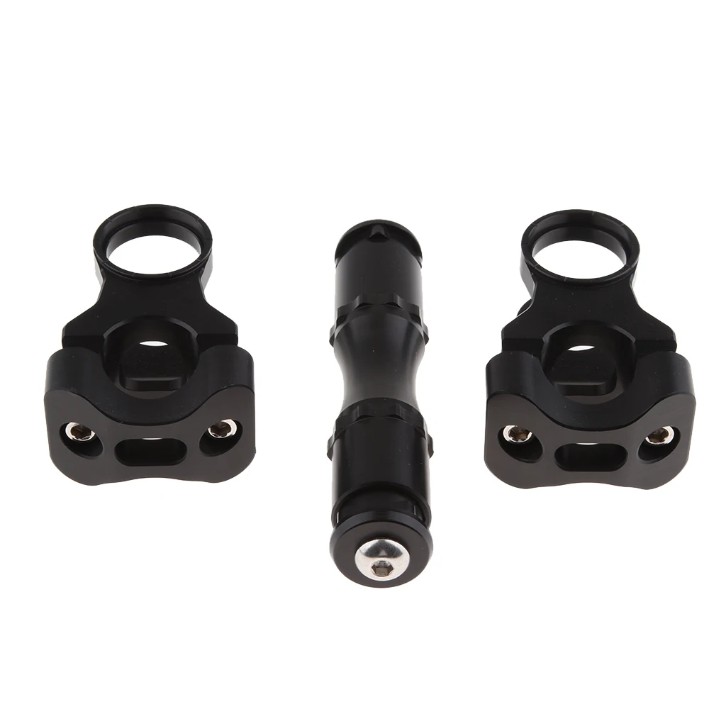 Durable Motorcycle Handlebar Riser Bar Clamp Adapter Fitting For BMW R1200GS LC 14-17