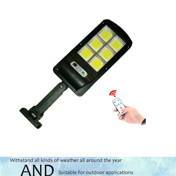 

Solar light lamp floodlight reflector Garden Outdoor Wall Body Induction Motion Sensor Led Super Bright Courtyard Waterproof rem