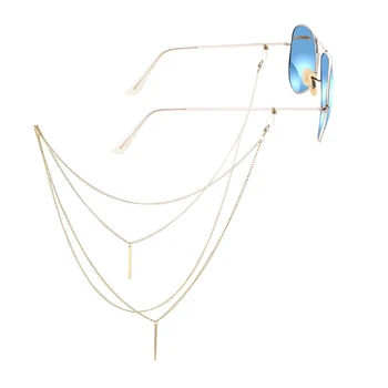 

Gold Color Chain For Glasses Leaves Lanyard Fashion Glasses For Women Strap Sunglasses Cords Casual Glasses Accessories