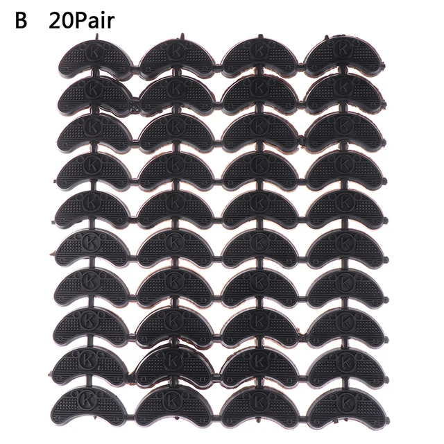 Rubber Sole Rubber Heel Taps 40pcs= 20Pairs DIY Shoe Repair Pads