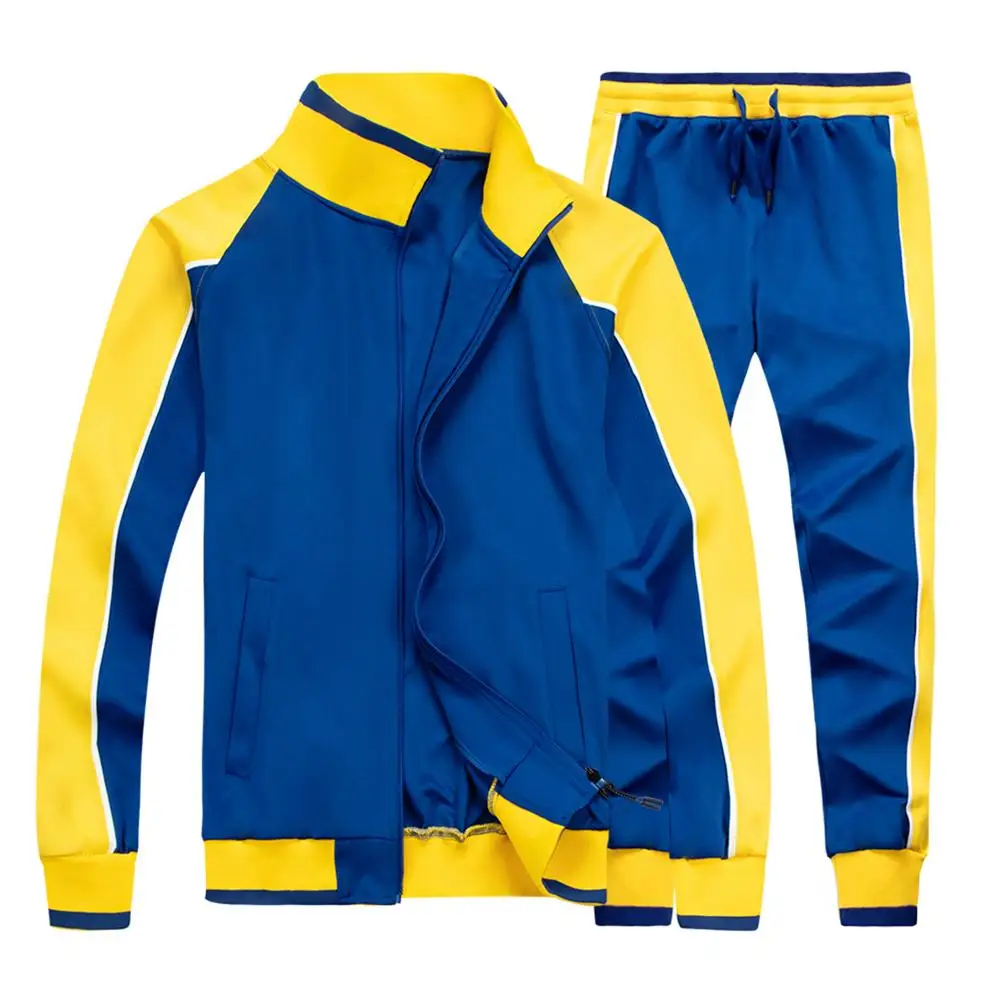 Спортивные костюмы из 2 предметов, спортивный костюм для мужчин, тренировочный костюм для команды, куртка на молнии, тренировочные брюки для бега, спортивные костюмы, мужские спортивные костюмы, набор для бега