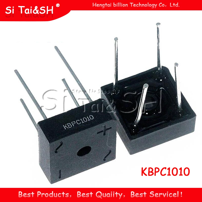 5 шт. KBPC1010 10A 1000V диодный мост выпрямитель neue und оригинальный IC | Электронные