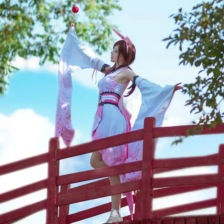 Аниме! Ютубер Kizuna AI вишня в цвету Весенняя Милая Кимоно Великолепная униформа