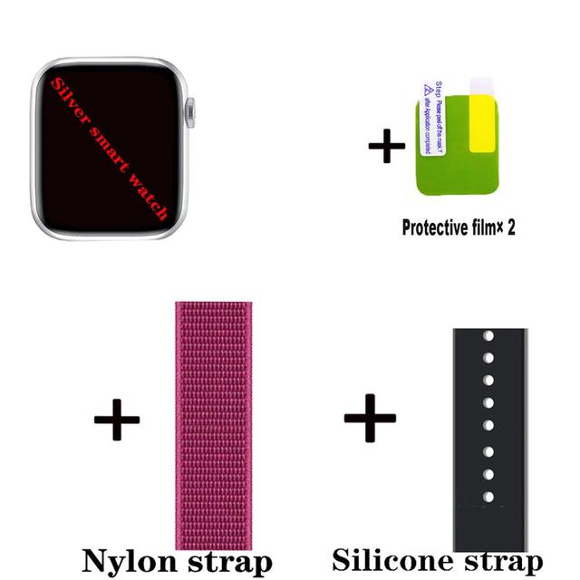 W26 Smartwatch Android IOS Smart Watch for Women Men 2020 44mm 40mm  Waterproof Temperature Heart Rate Monitor Sport Watch