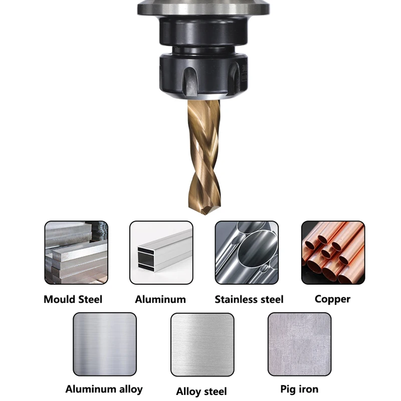 Punte Trapano In Carburo Di Tungsteno 12mm - Per Acciaio Inox, Alluminio, Metallo, Plastica