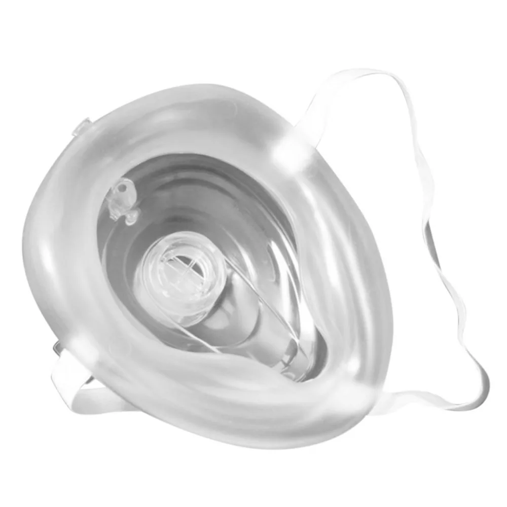 CPR Mask With One-way Valve For First Aid Rescuers Training Professional Teaching Kit Breathing Mask Medical Tool