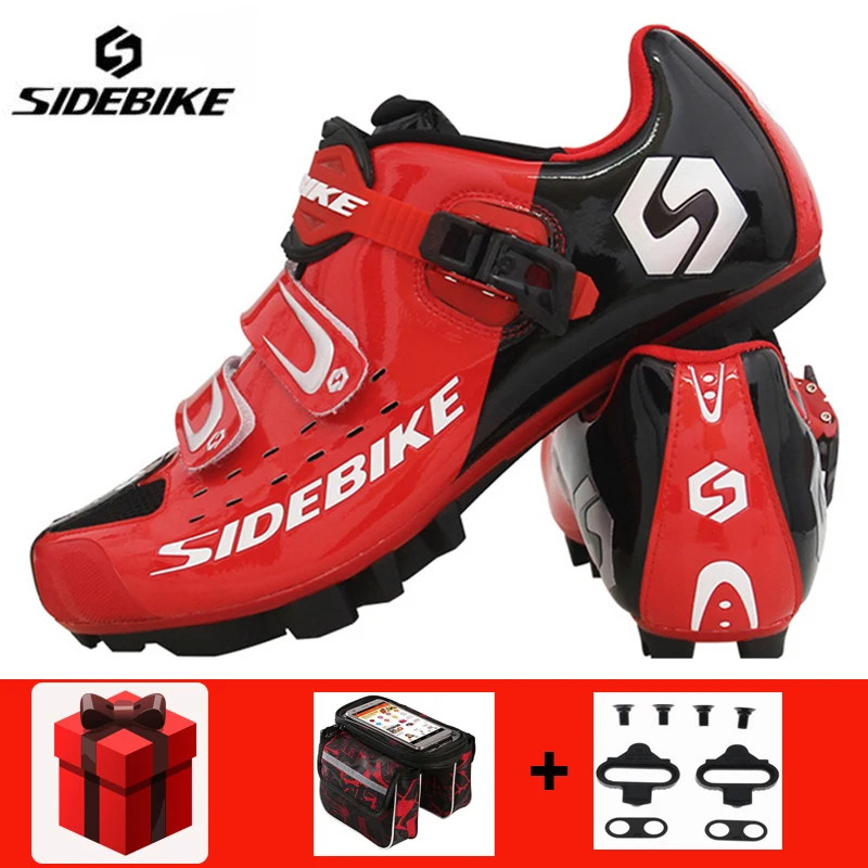 add all SIDEBIKE/Обувь для велоспорта sapatilha ciclismo mtb, обувь для горного велосипеда с самоблокирующимся замком, обувь для велосипеда, профессиональные мужские кроссовки - Цвет: add all