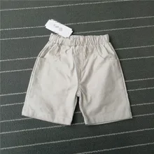 Детская одежда; детская верхняя одежда из хлопка и льна; повседневные шорты для мальчиков; Новинка года; Летний стиль