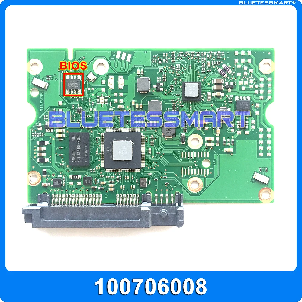 Запчасти для жестких дисков PCB Логическая плата печатная 100706008 Seagate 3 5 SATA hdd 1T/2T/3T/4T