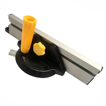 

Woodwork Saw Table Ruler Angle PusherAdjustable Flip Stop Aluminum DIY Carpenter Table Ruler Angle Woodworking Tools