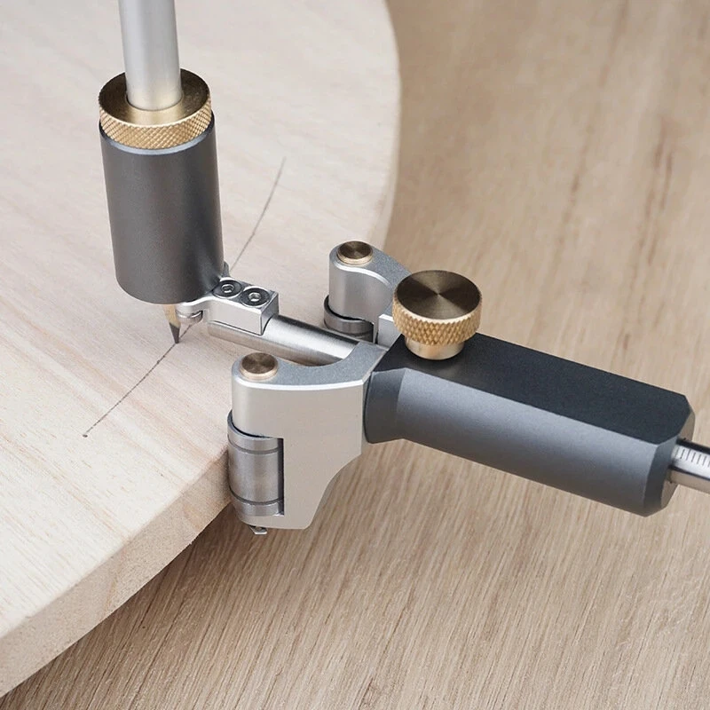 DIY Streichmaß Holzbearbeitung Linear Arc Dual-Purpose Scriber Drawing K6R8 