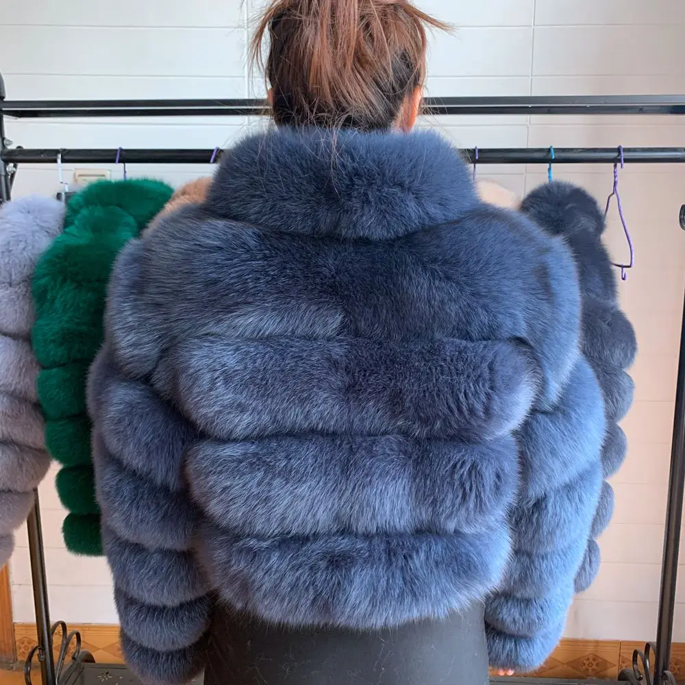 Рисунок 3 - 2020 реального пальто с мехом 100% новое поступление