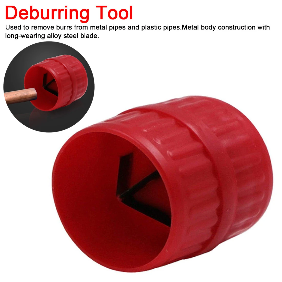 Details about   3-38mm Manual Pipe Reamer Internal External PVC Copper Metal Tube Deburring Tool