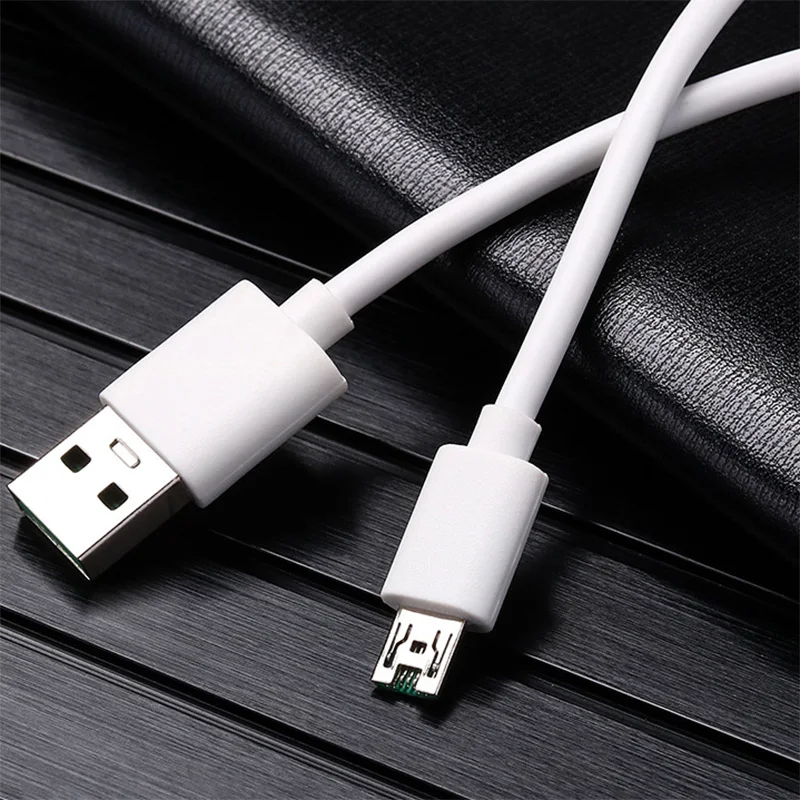Кабель Micro USB 100 см для Samsung S7 Xiaomi Redmi Note 6 Pro 4 USB-кабеля VOOC шнур быстрой зарядки 4A OPPO R15