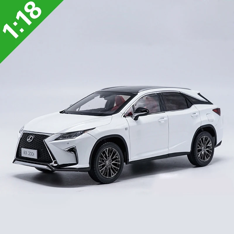 1:18 высокое тщательное LEXUS RX RX200T внедорожник сплав модель автомобиля статические металлические модельные автомобили с оригинальной коробкой - Цвет: Белый