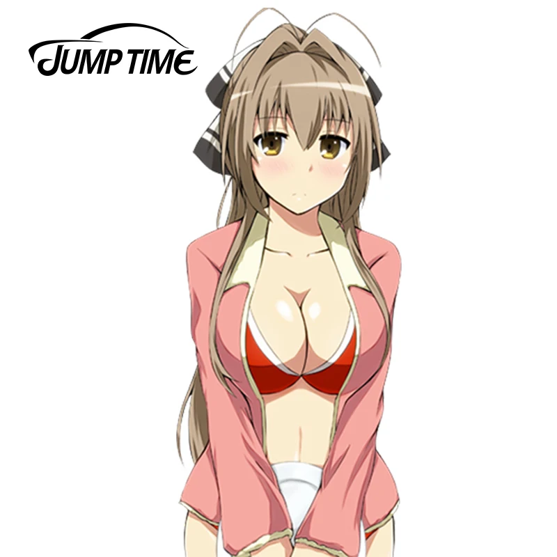 Виниловая наклейка на окно 5 3 13 см х Модель Аниме Sento Isuzu автомобильные наклейки