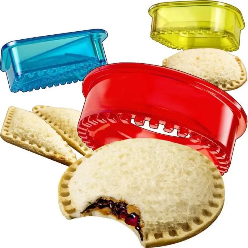 Sandwich Mold Bread Cutting Sealing DIY Breakfast For Sealer Children | Дом и сад