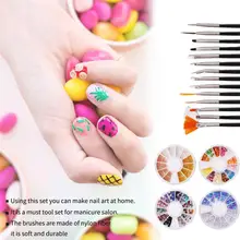 12 шт. полировальная щетка для раскрашивания файлов, губка для педикюра, модный дизайн, многофункциональный набор инструментов для маникюра, практичный Пинцет ногти, искусство
