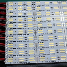50 см* 10 шт. 8520 SMD СВЕТОДИОДНЫЙ жесткий бар огни DC12V не водонепроницаемый белый теплый белый холодный белый