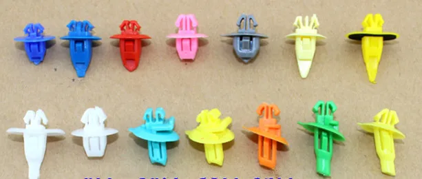 15 шт. автомобильные обшивки колеса арки бровей крыло Пластиковые Крепежные