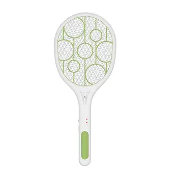 

Mosquito Swatter Killer Led Light Tennis Bat Hand-Held Racket Rechargeable Electric Fly Insect Racket Zapper Killer New