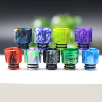 

Resin drip tip 510 Electronic cigarette holder Mouthpiece for 510 Thread Mouthpiece Tanks Epoxy RDA RTA Atomizer