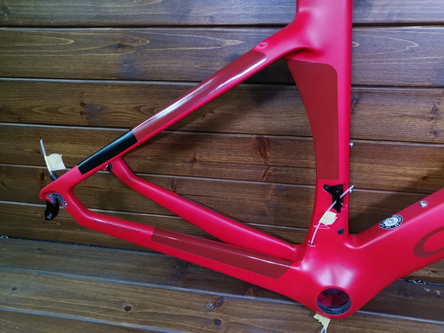 T1000 карбоновая красная рама colnago для шоссейного велосипеда 12+ цветов на выбор, Сделано в Тайване, высококачественный карбоновый велосипед