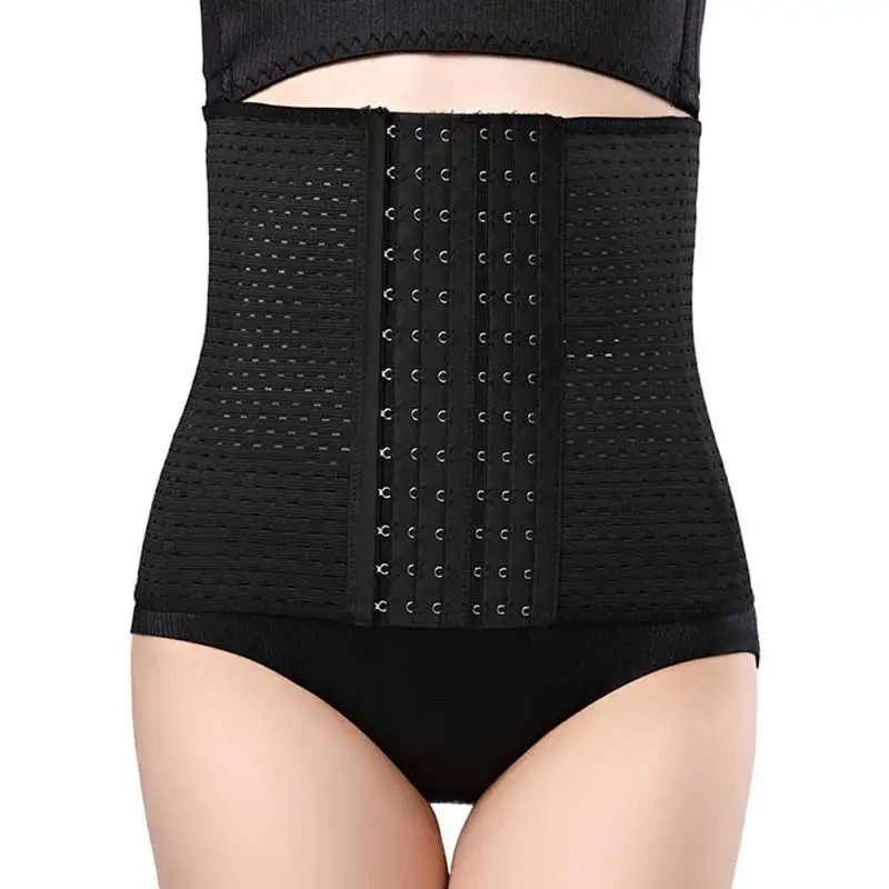 

New Women Slimming Belts Waist Training Body Shaper Ladies Corset Underwear Breathable Elastic Girdles Adjust Belts Shapewear