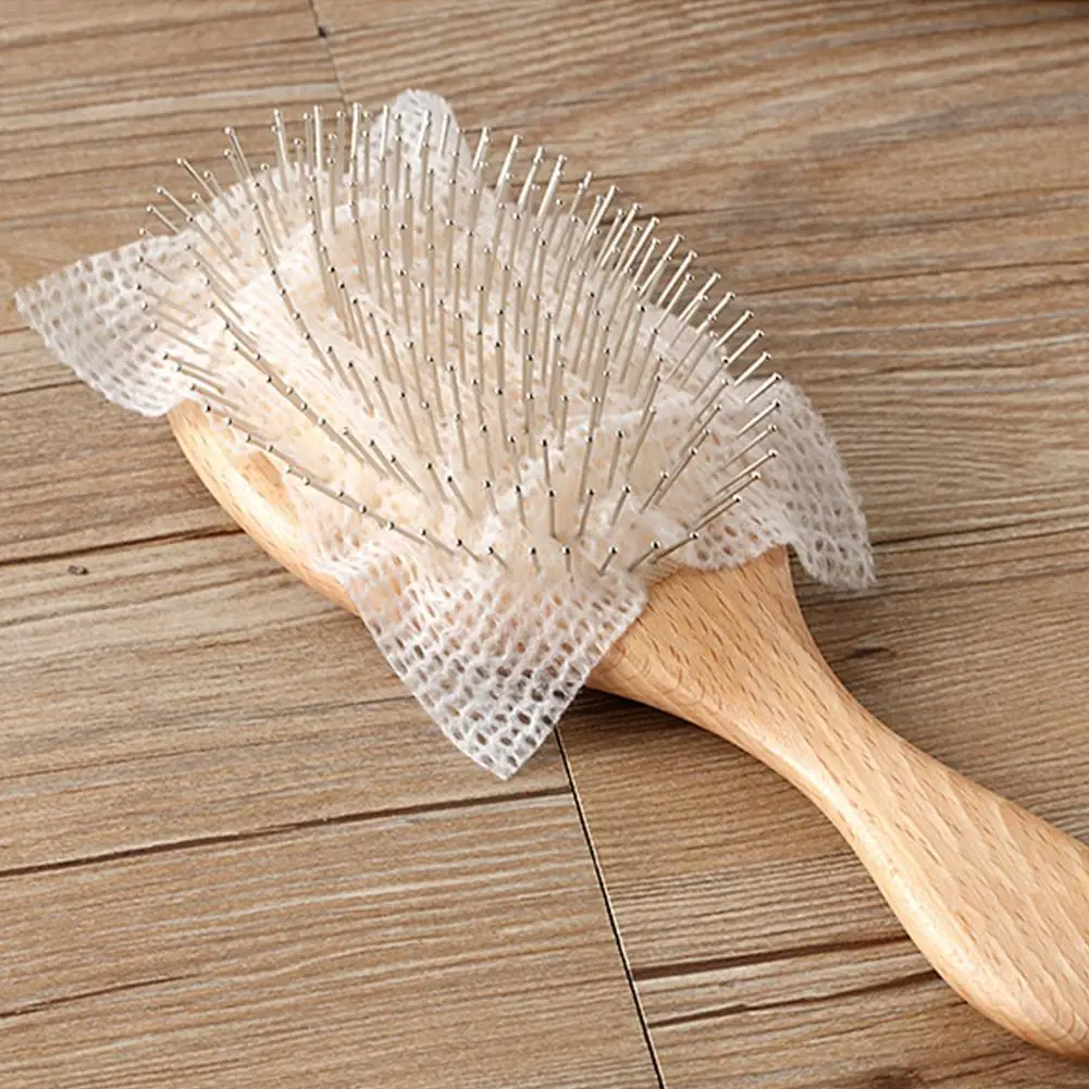 Comb Cleaning Net Non-woven Cleaning Paper Airbag Comb Cleaning Sheet