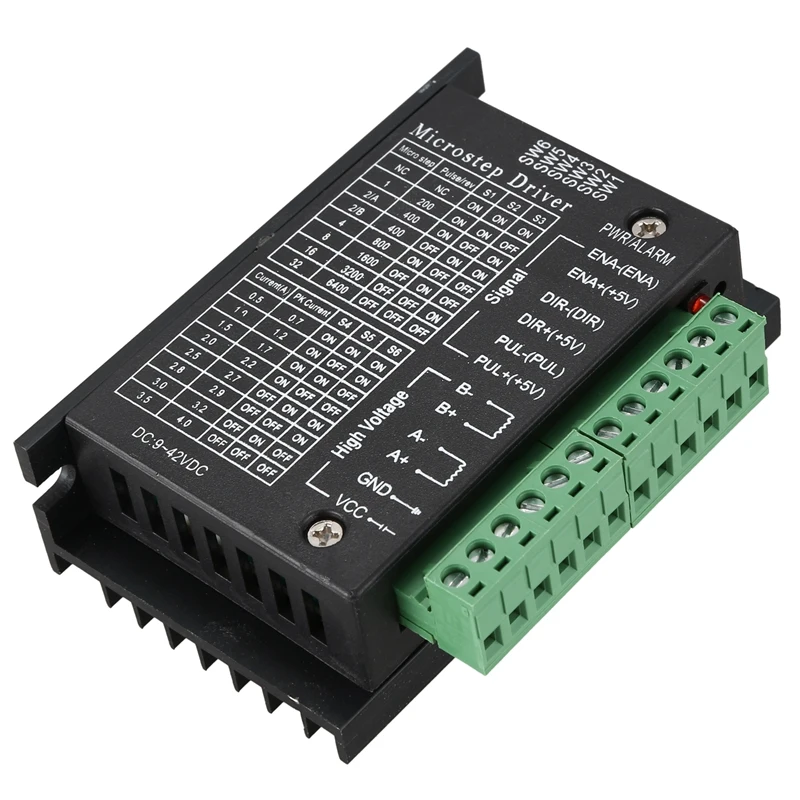 HLZS-10PCS ЧПУ одноосный 4A TB6600 шаговый двигатель драйвер контроллер
