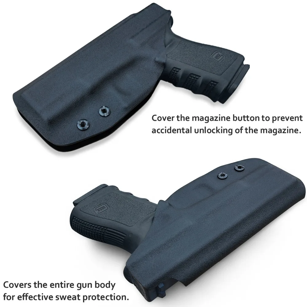 BBF Make IWB KYDEX кобура Glock 19 19X23 25 32 Cz P10 пистолет кобуры пояс носить Скрытая кобура Glock 19 чехол для пистолета