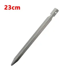23cm Aluminument Tent Pegs Nails with Rope Stake Camping Hiking Equipment Outdoor Traveling Beach Tent Sand Ground Accessories