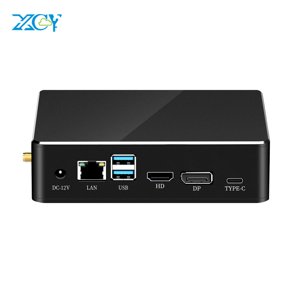 XCY Mini PC 8th Intel Core i7 8565U i5 Processor DDR4 RAM DP HDMI M.2 SSD Win 10 Linux 4K UHD HTPC Desktop Nettop Computer Nuc-0
