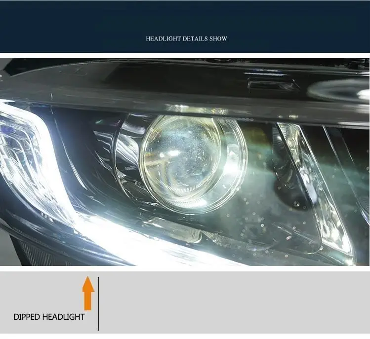Стайлинг в сборе, запчасти Luces Para, светодиодные автомобильные фары с боковым поворотом 17 18 для Honda XR-V