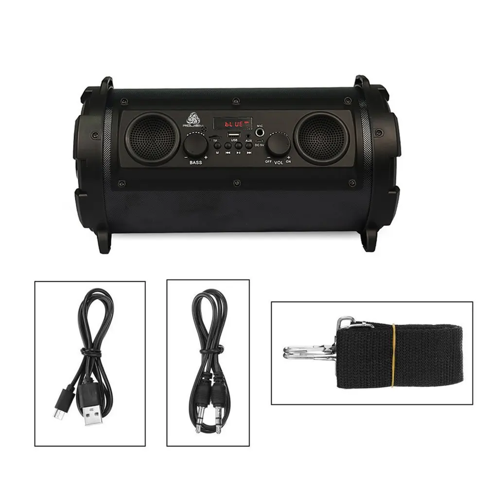 Portable 15W LCD Wireless Bluetooth 