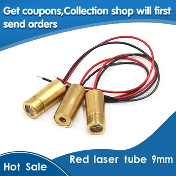 

Laser head 650nm 9mm 3V 50mW Laser Cross Diode Module Red Copper Head