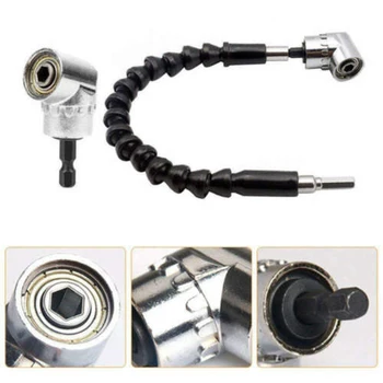 

Flexible Extension Bar Angled Bit Holder Extender Drill Bit 1/4\\\\\\\\\\\\\\\"Adapter Shaft