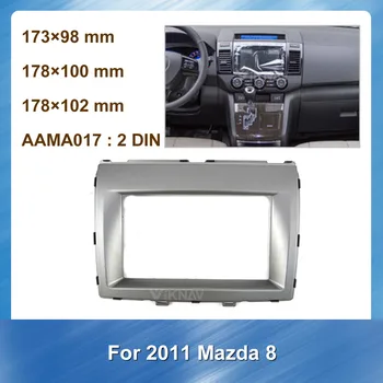 

for Mazda 8 2011 Car Radio Stereo Fitting installation Fascia Frame Fascias Panel Facial DVD CD Dash Bezel