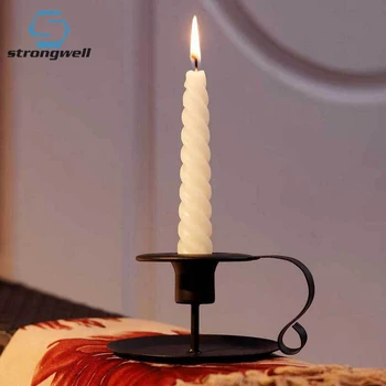 

Strongwell Home Decoration Candle Holder Decoration Furnishings Antique Metal Candle Holder Desktop Decoration Ornament Crafts