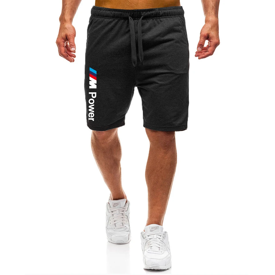 Pantalones cortos de secado rápido para hombre, pantalón de chándal con estampado de Bmw, estilo personalizado, para playa, salvaje, novedad de 2021