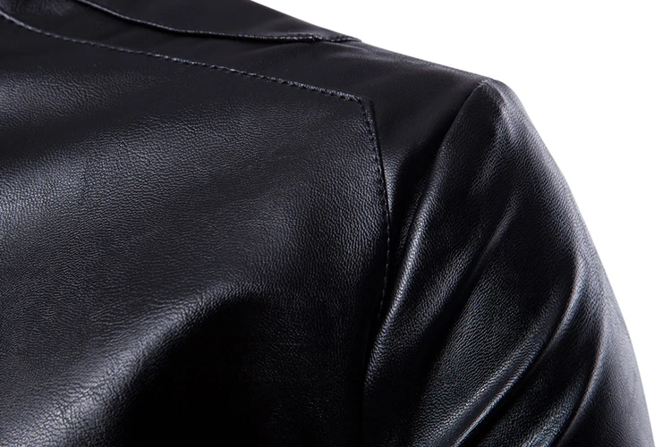 AliExpress, стиль, мужское кожаное пальто, весна, стиль, европейский и американский стиль, большие размеры, Черное и белое пальто с узором