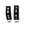 1/5/10pcs 2022 2028 3030 4040 4080 6060 8080  Black thickening Aluminum profile connector CNC Router Aluminum corner bracket ► Photo 3/5