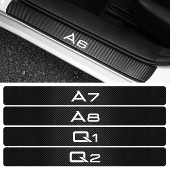 

4PCS Car Door Threshold Carbon Fiber Sticker Sill Sticker Decoration for Audi A1 A2 A3 A4 A5 A6 A7 A8 Q1 Q2 Q3 Q4 Q5 Q6 Q7 Q8