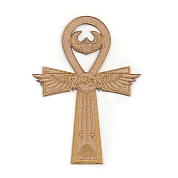 

5'' Ankh Egyptian Cross Sign Logo Embroidered Iron On Patch