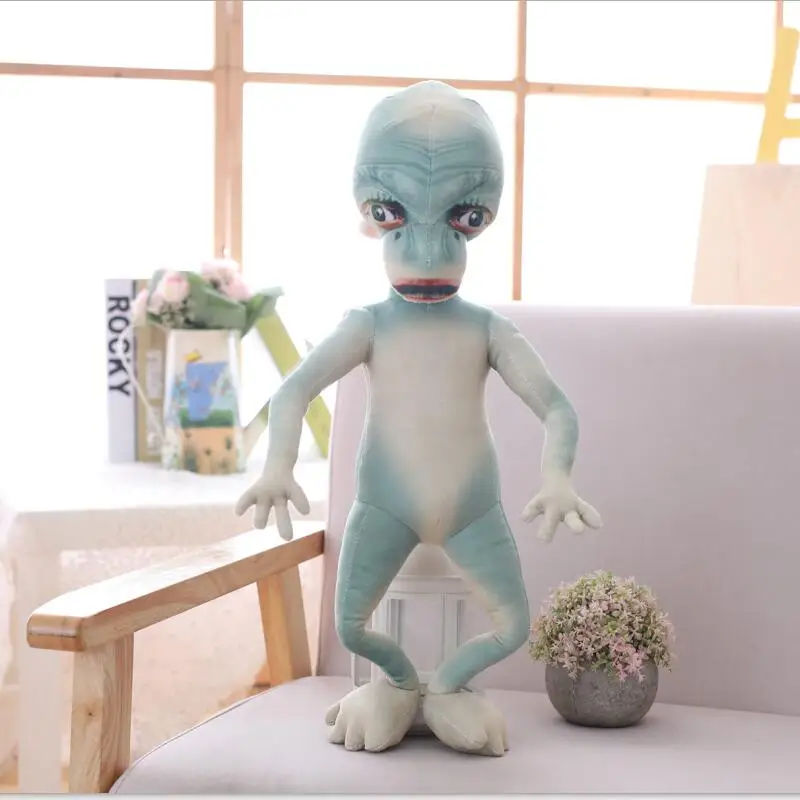 ET shaped Мягкие игрушки чучела чужеродных плюшевых кукол