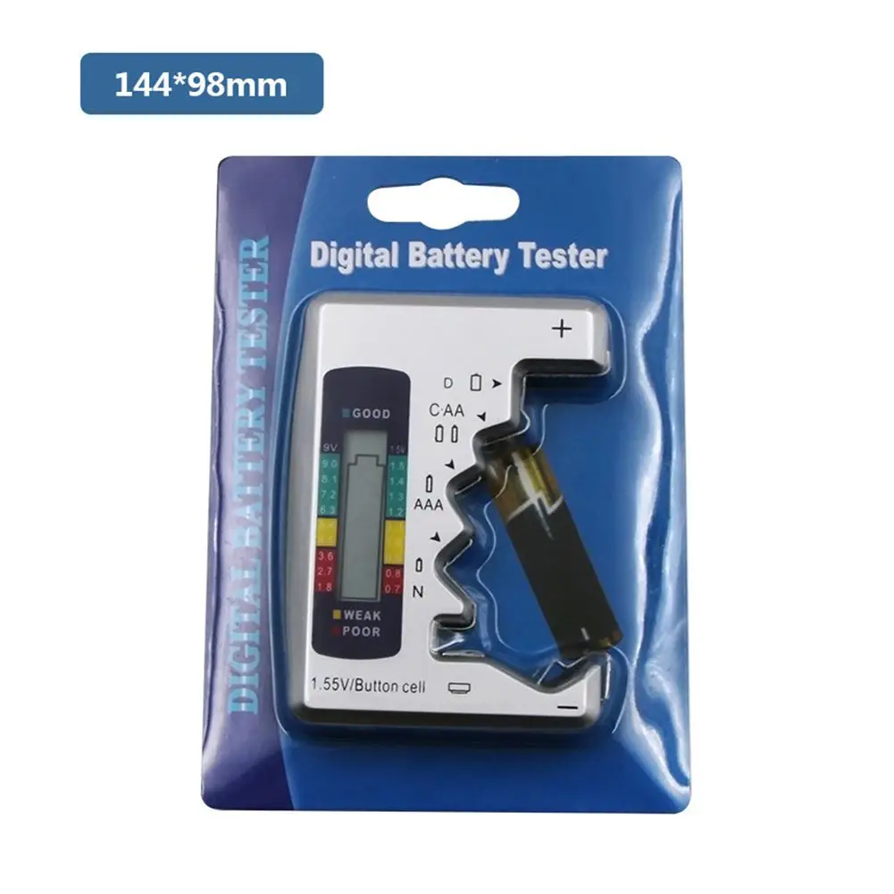 Тестер емкости литиевых аккумуляторов C/D/9V/AA/AAA/1 5 V|Тестеры аккумуляторов| |