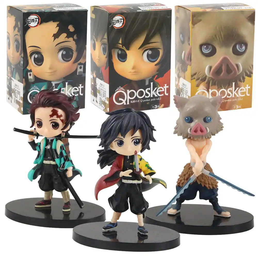 Kimetsu no Yaiba Tomioka Giyuu 15cm PVC Figure New In Box Anime Demon Slayer